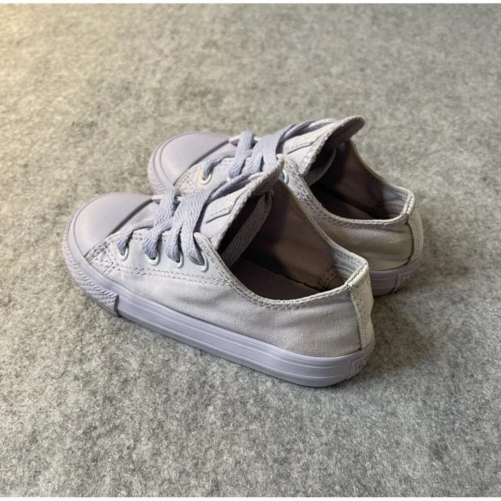 Converse Chuck Taylor All Star Purple Infant Toddler Sz 8 Sneakers Tennis Shoes